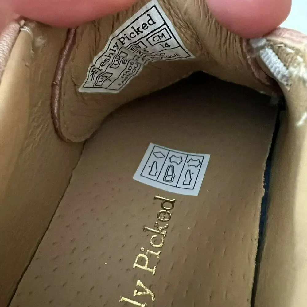 Freshly Picked Rose Gold Sneakers